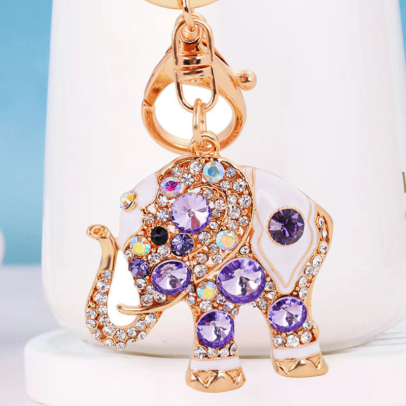 Wholesale Crystal Diamond Metal Elephant